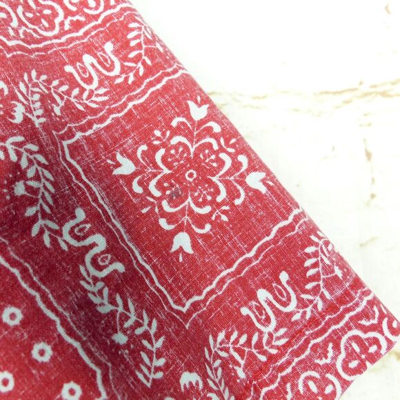 Reyn Spooner Original Lahaina Sailor Shirt Men XL Tailored Fit Red Bandana Aloha - Picture 7 of 12